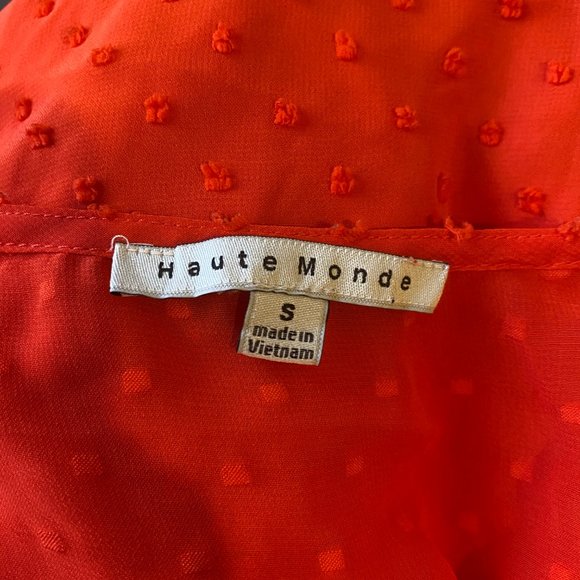 Haute Monde Long Sleeve Mini Dress S - Picture 3 of 9